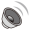 Speaker Medium Volume emoji on Emojidex